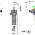 Центробежен механичен филтър NW280